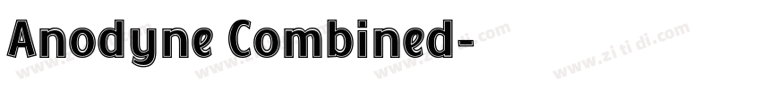 Anodyne Combined字体转换 Anodyne Combined字体转换